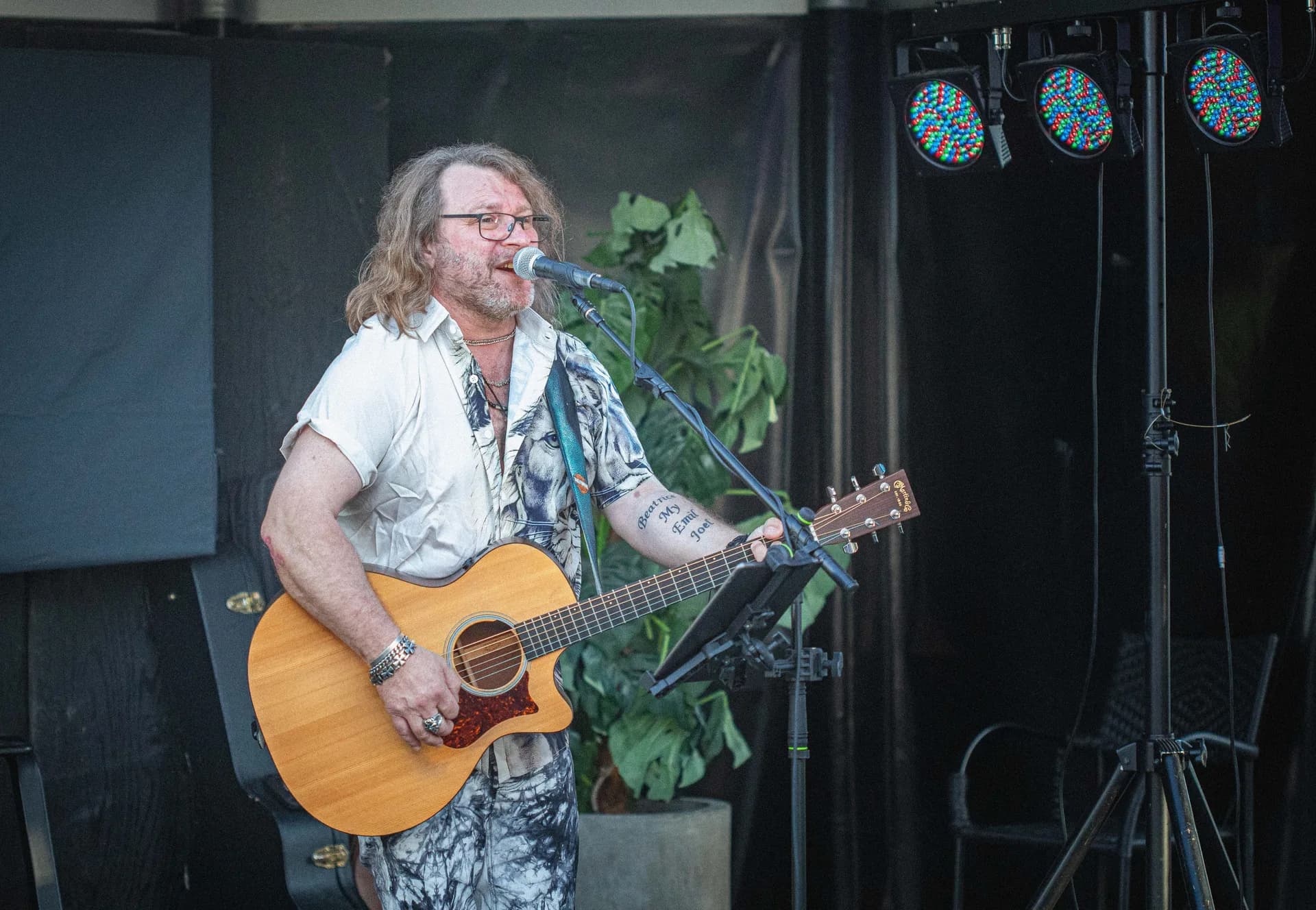 Tomas Johansson i Glaspaviljongen