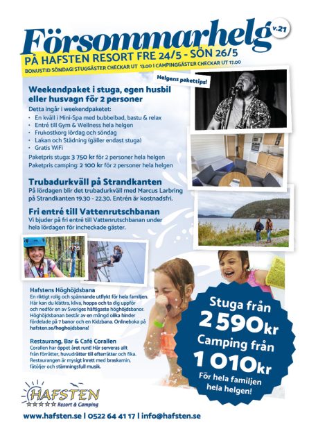 Försommarhelg V21 2024